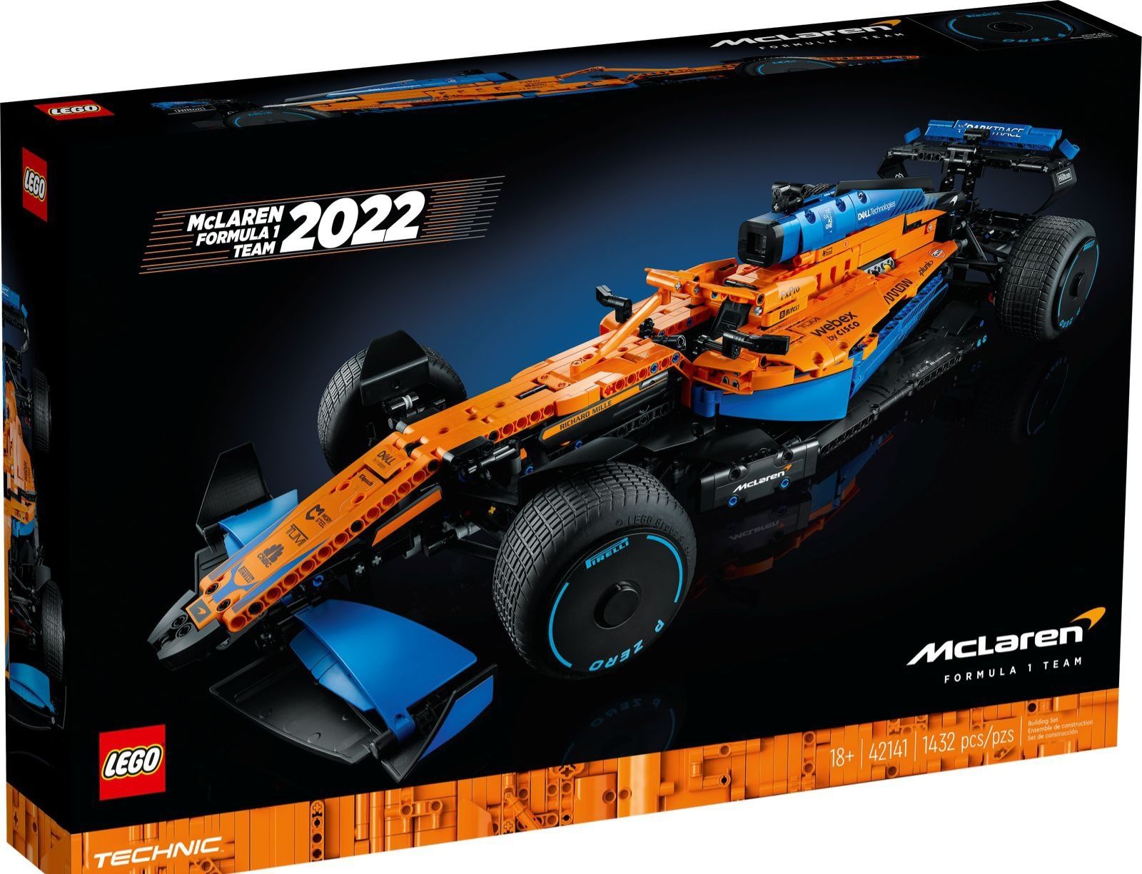 LEGO Technic 42141 - Samochód wyścigowy McLaren Formula 1