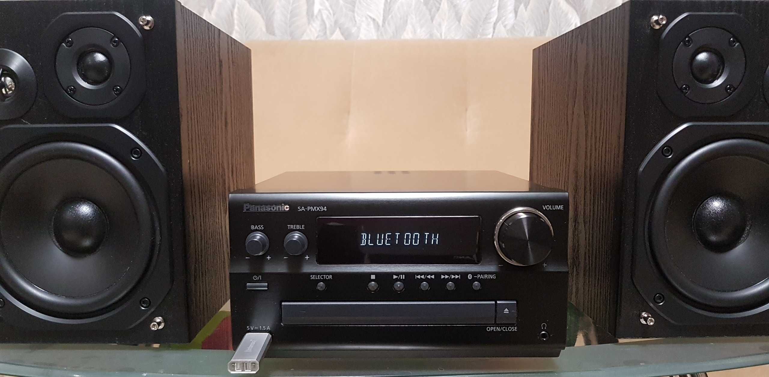 Музыкальный центр Panasonic SA-PMX94 /BT,FLAC,DAB/ made in Malaysia