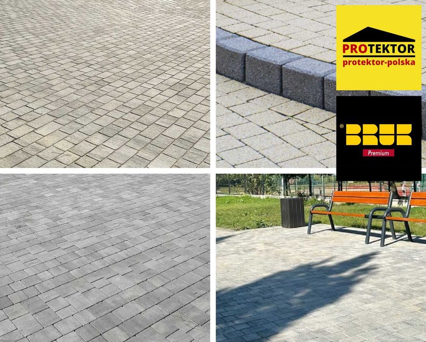 kostka brukowa AKROPOL BRUK podjazd nawierzchnia parking taras plac