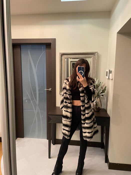 Шиншила шубка шуба полушубок