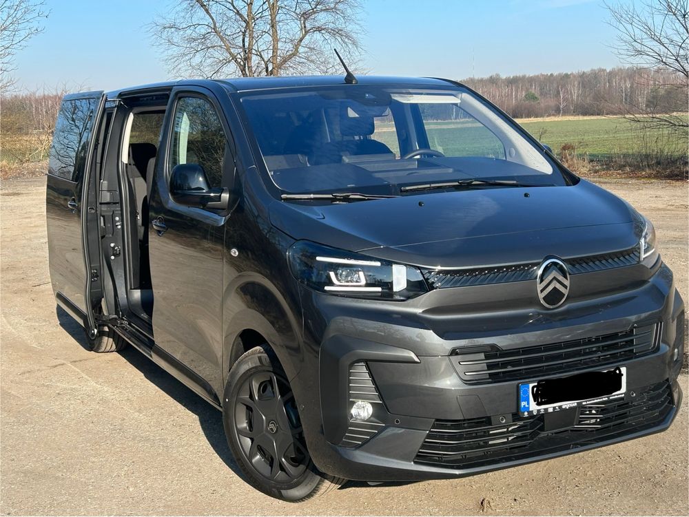 Wynajem bus 9 osobowy Citroen SpaceTourer automat