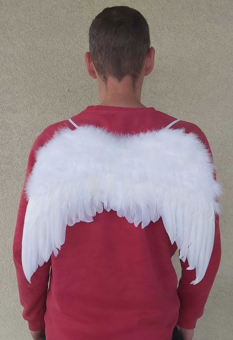 Dekoracyjne Skrzydła Anielskie Duże Dla Aniołka Prawdziwe Jasełka