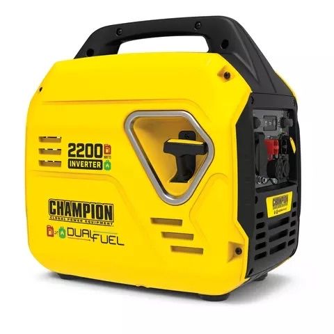 Инверторный генератор газ бензин Champion 92001i-DF-EU LPG 2200  Watt