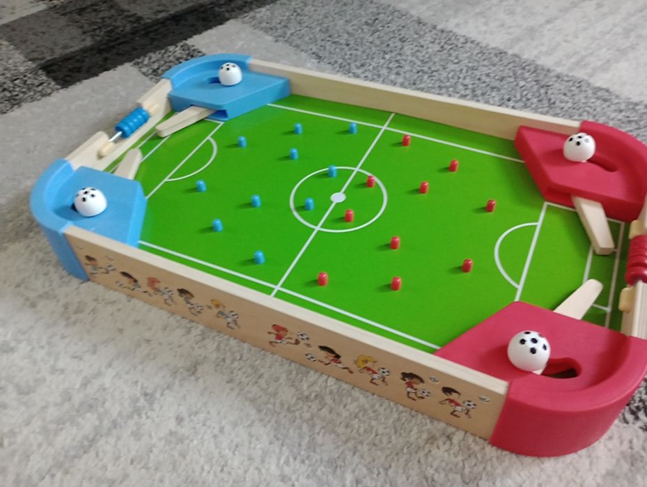 Piłkarzyki gra zręcznościowa kick flipper DREWNO