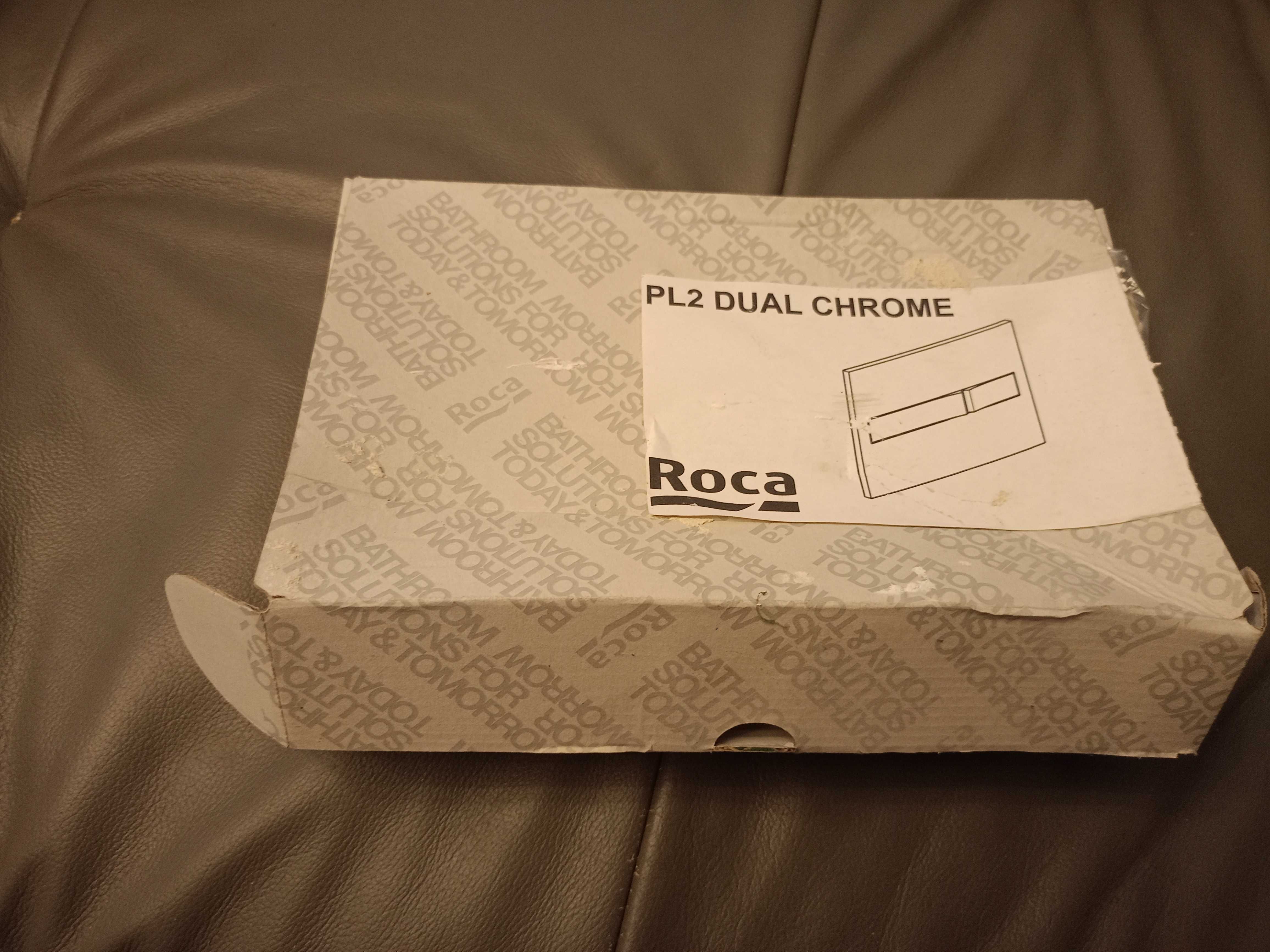 ROCA przycisk spłukujący, chrom