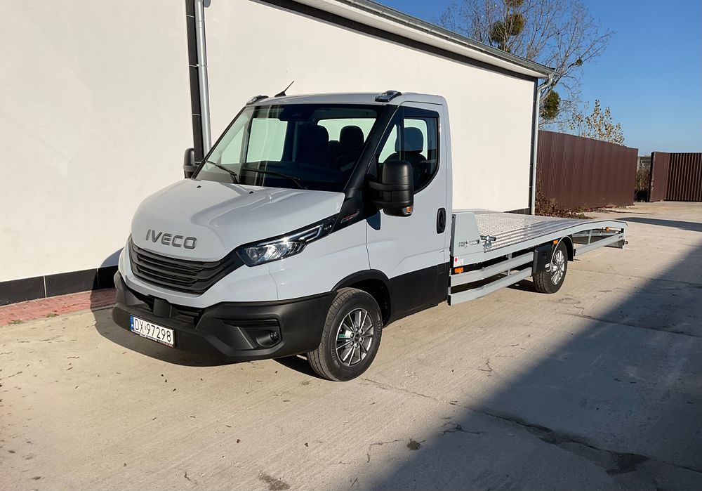 Wynajem wypożyczalnia Auto Laweta Pomoc Drogowa Iveco Daily Automat