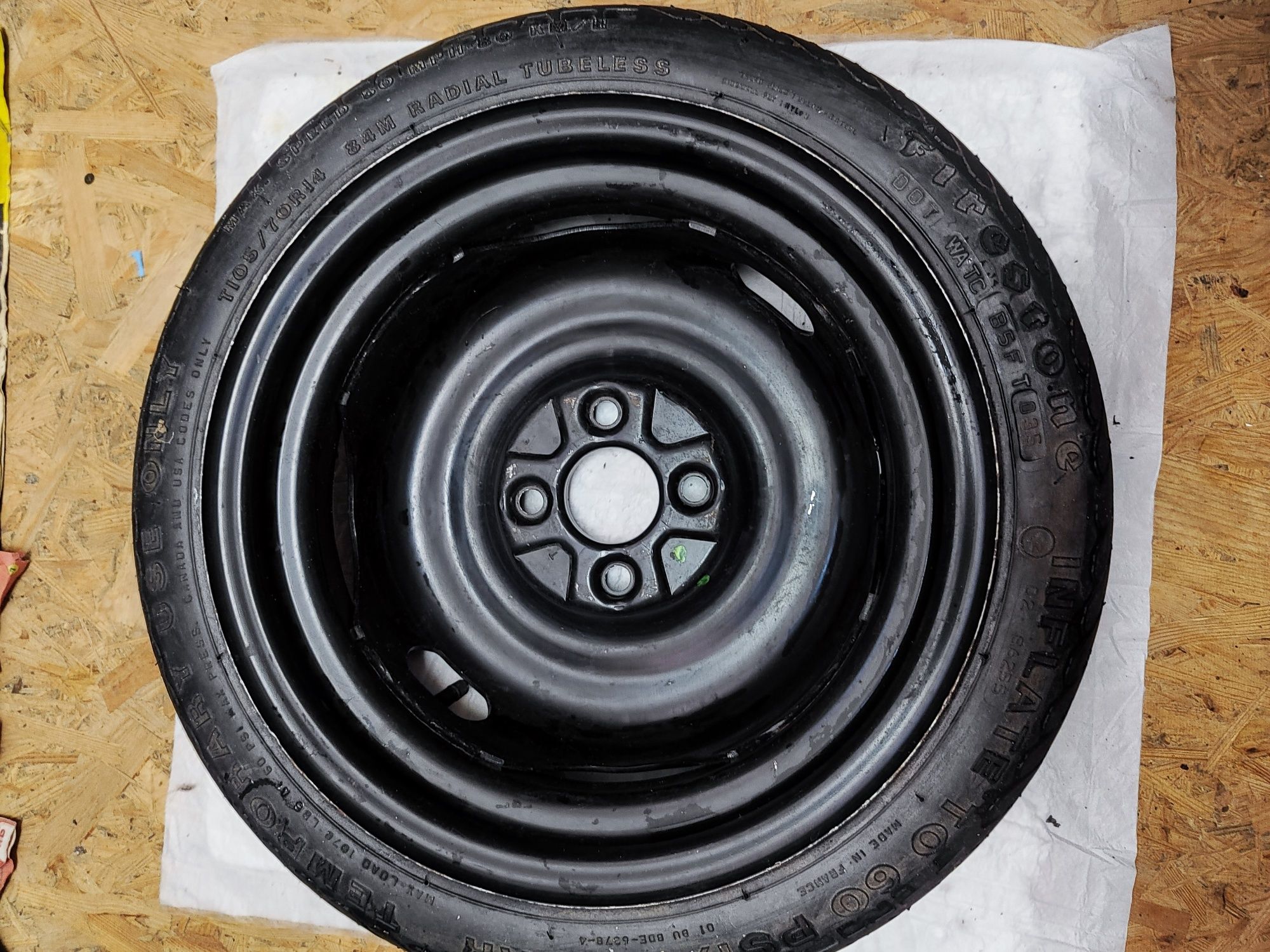 Докатка  Firestone Tempa Spare 105/70R14