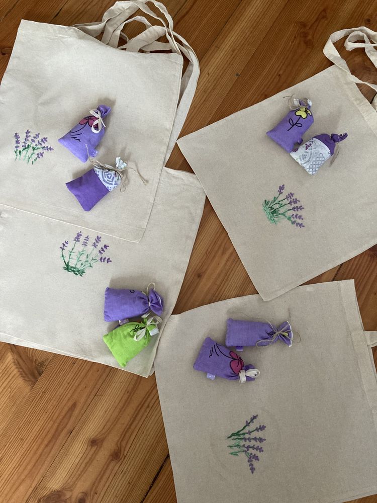 Torba i woreczki lawendowe handmade