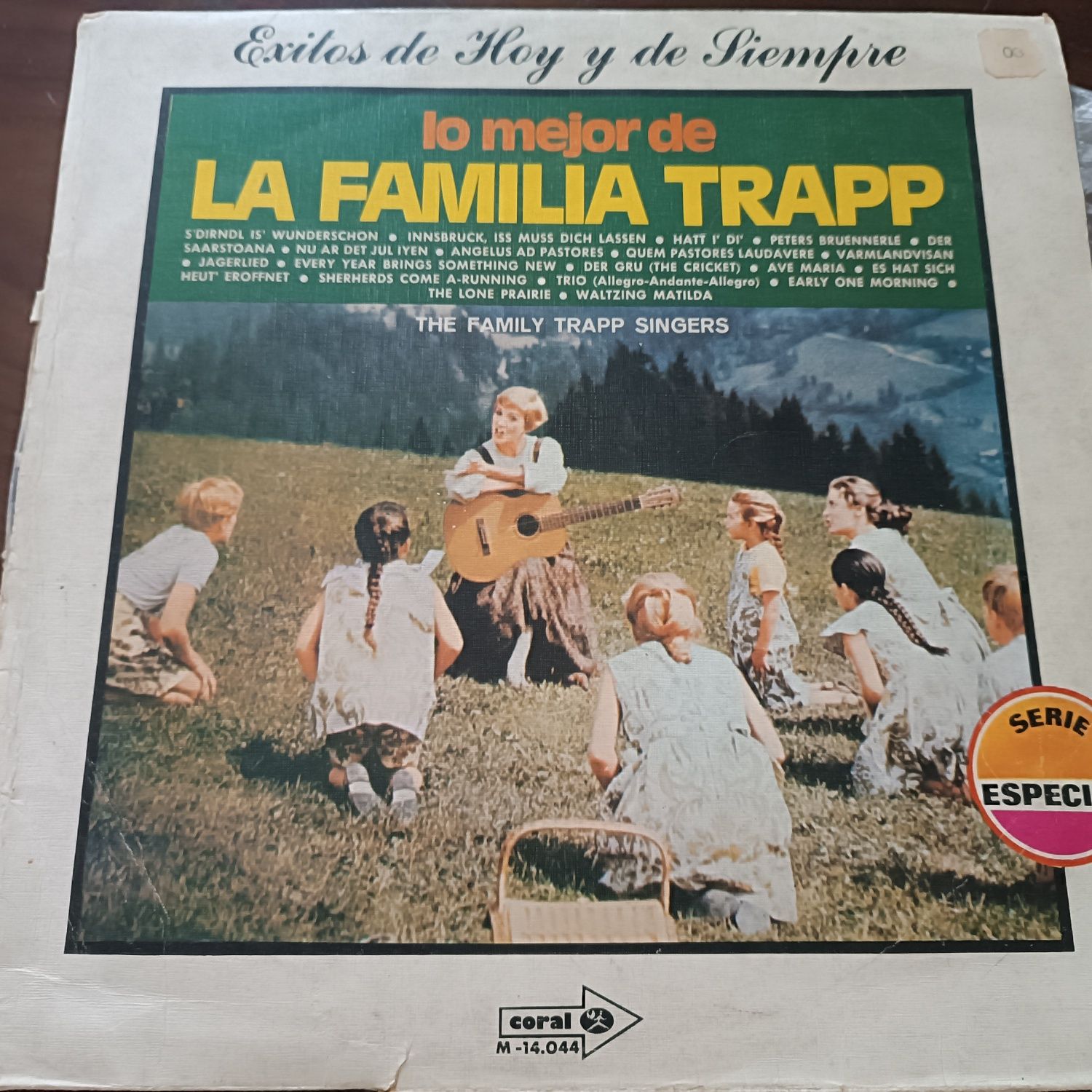 Vinil LP The Trapp Family Singers – Lo Mejor De La Familia Trapp