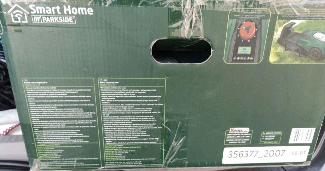 Robô Corta Relva Smart 20v Parkside (Novo)