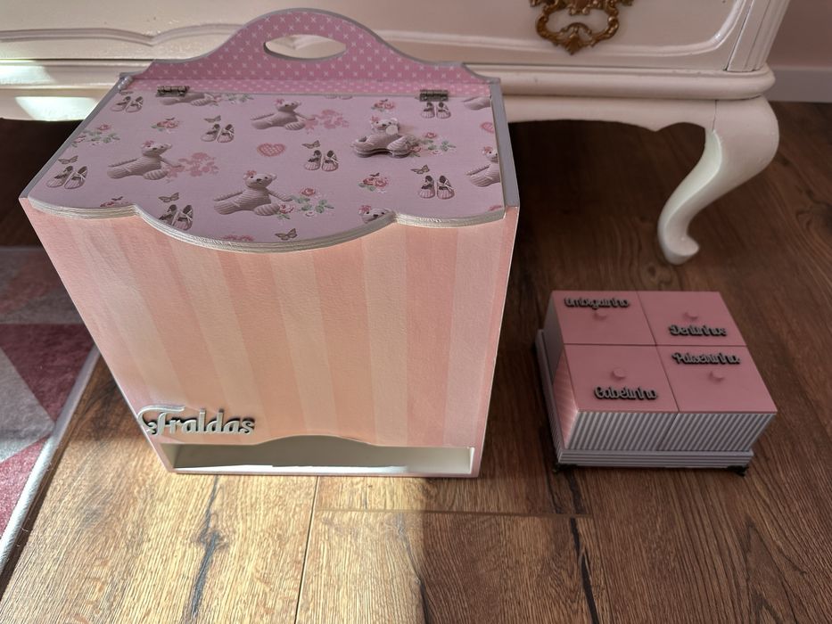 Caixinhas Bebé Fralda + Bijuteria