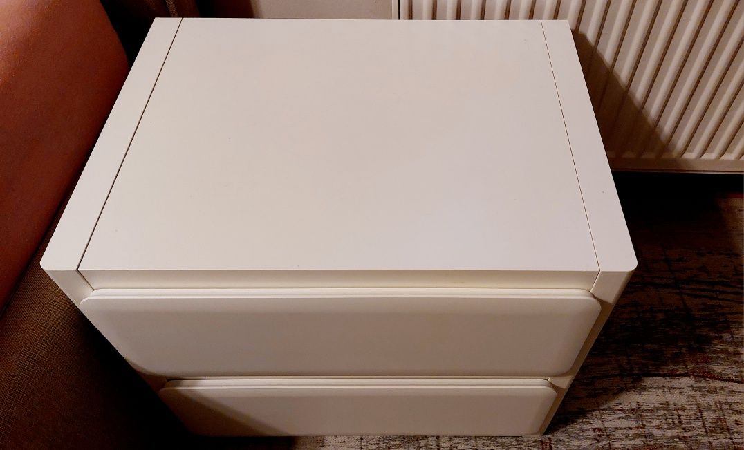 Szafka nocna biała BRW Possi jak nowa z szufladami