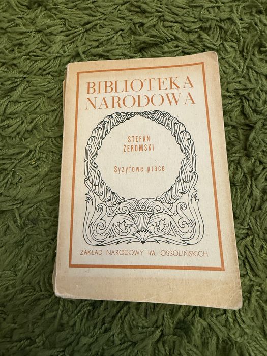 Stefan Żeromski Syzyfowe Prace stara książka