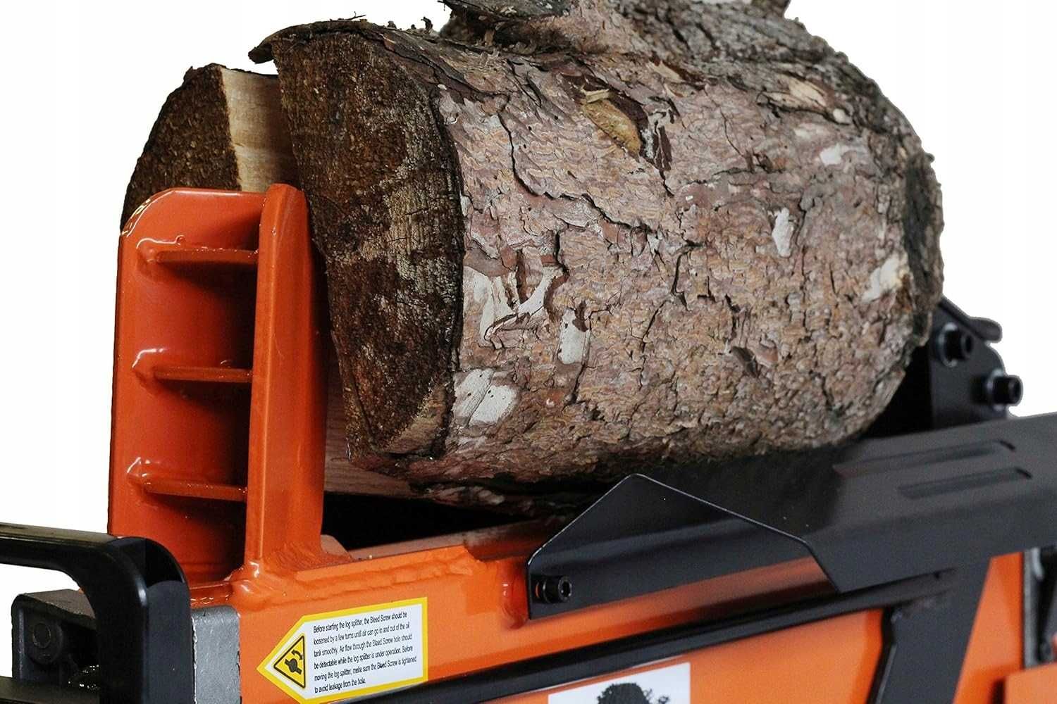 Rębak łuparka do drewna hydrauliczna pozioma 7Ton 2500W Łupiarka MOCNA