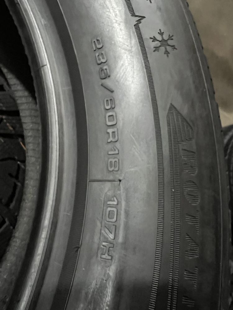 235/60/18 R18 Dunlop SP Winter Sport 5 4шт нові зима