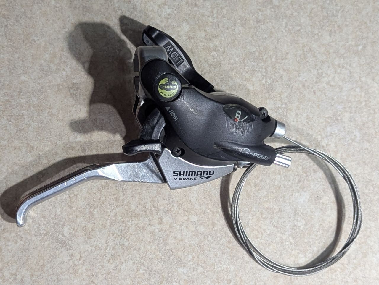 Моноблок Shimano 8 швидкостей під механічні гальма (б/у)для велосипеда