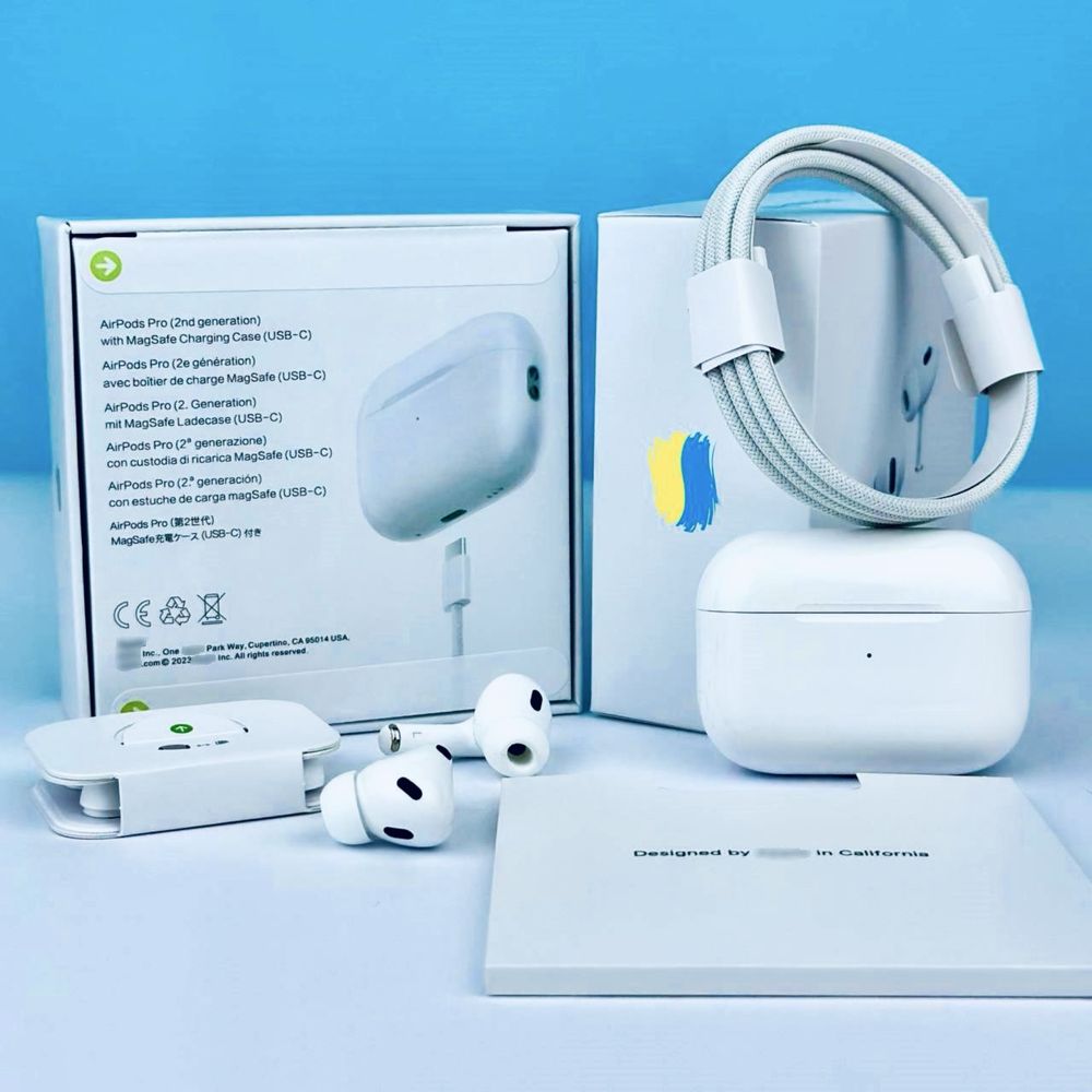 Чохол в подарунок | AirPods Pro 2 USB-C | найкращі в Україні