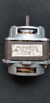 Елєктромотор. Типу  ДАК 86-60-3 УХЛ 4. 60w 2750.
