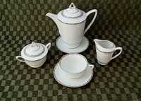 ANTYK.1930r.PorcelanaBavaria.Bone China.Zestaw kawowy Serwis