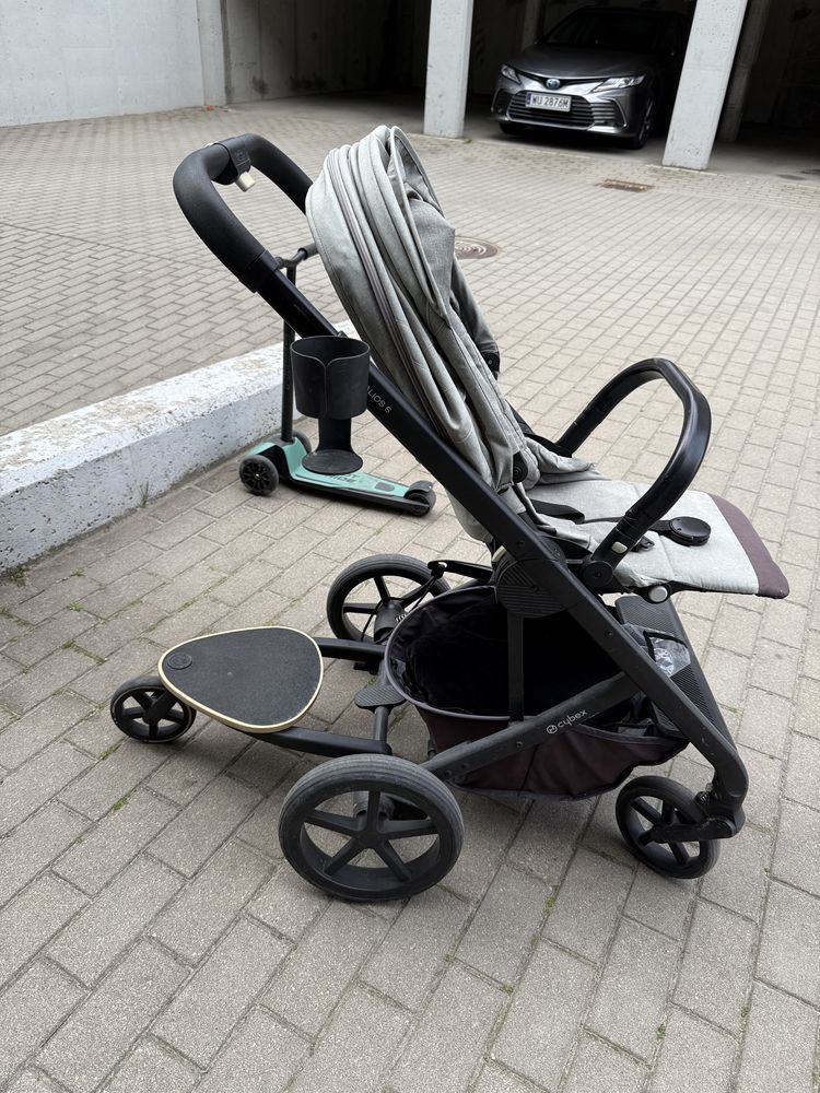 Wozek Cybex Balios S + dostawka Cybex