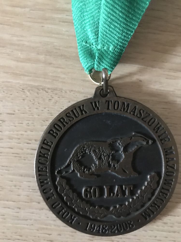 Medal 60lat koła Borsuk