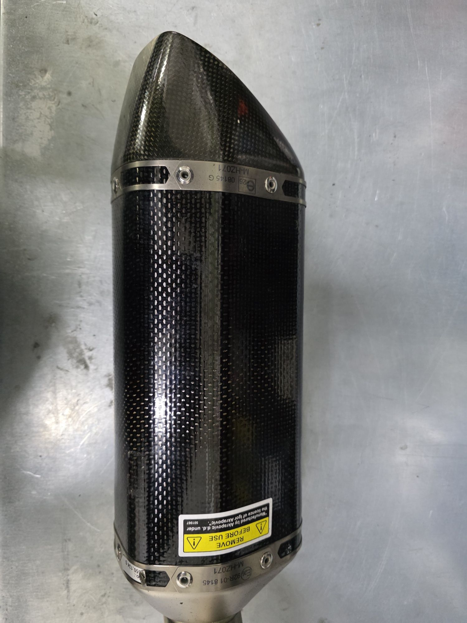 Escape Akrapovic Kawasaki Z900 258exp0101