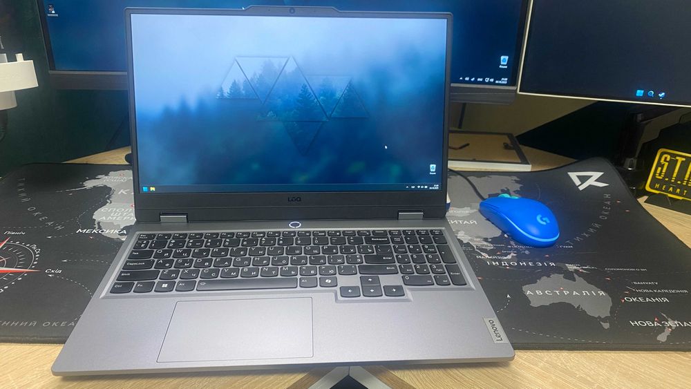 Ноутбук Lenovo LOQ 15IAX9 i5-12450HX RAM 24 ГБ, SSD 1 ТБ, RTX 3050