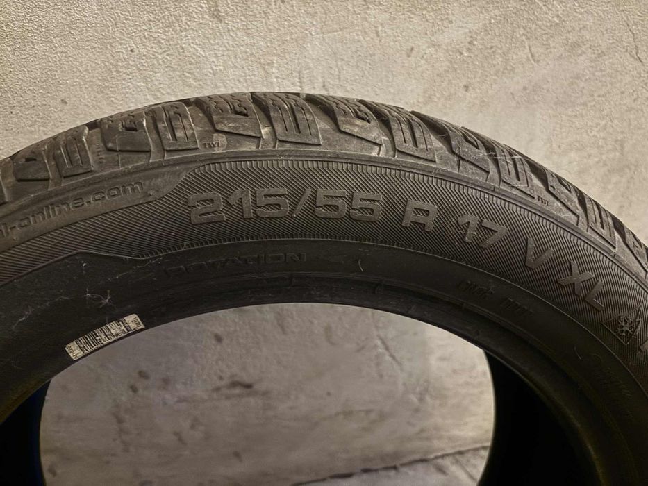 Opony zimowe 215/55 R17