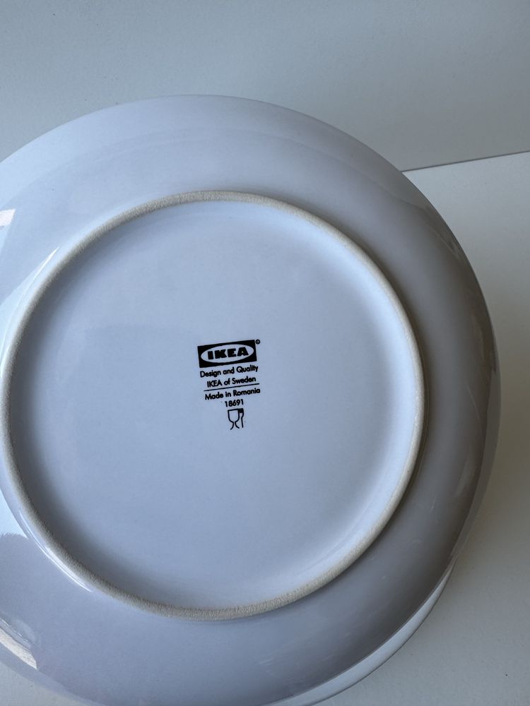 3 Pratos sobremesa IKEA