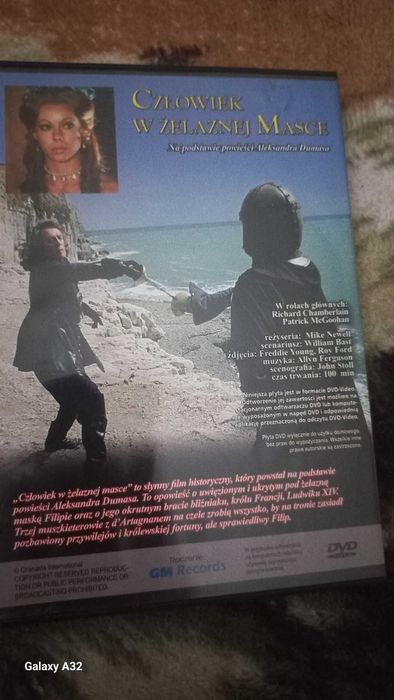 Człowiek w żelaznej masce Richard Chamberlain
