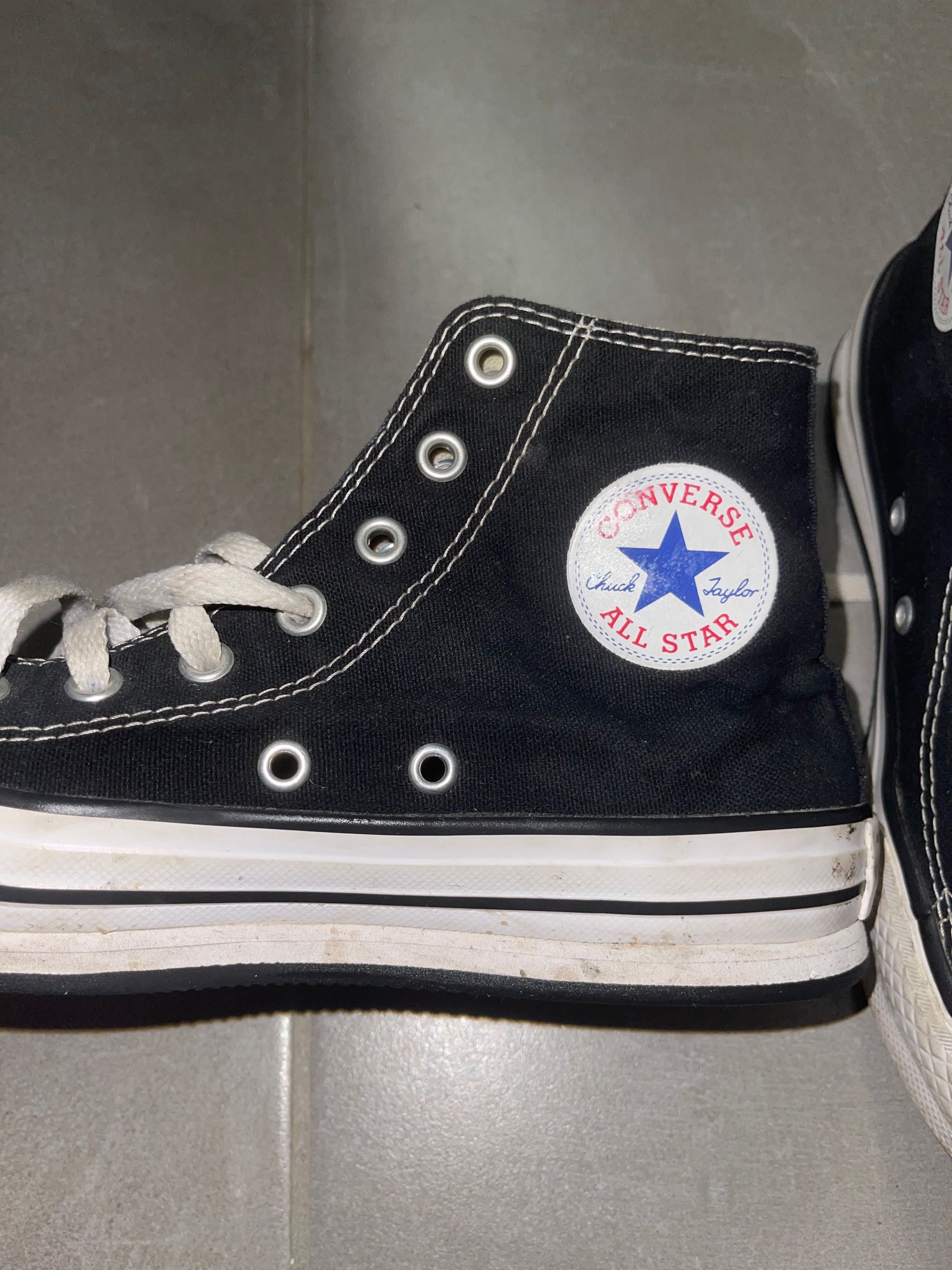 Botas pretas  All Star