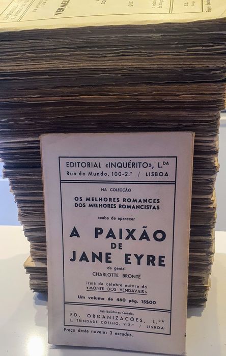 Novelas inquerito livros antigos raros