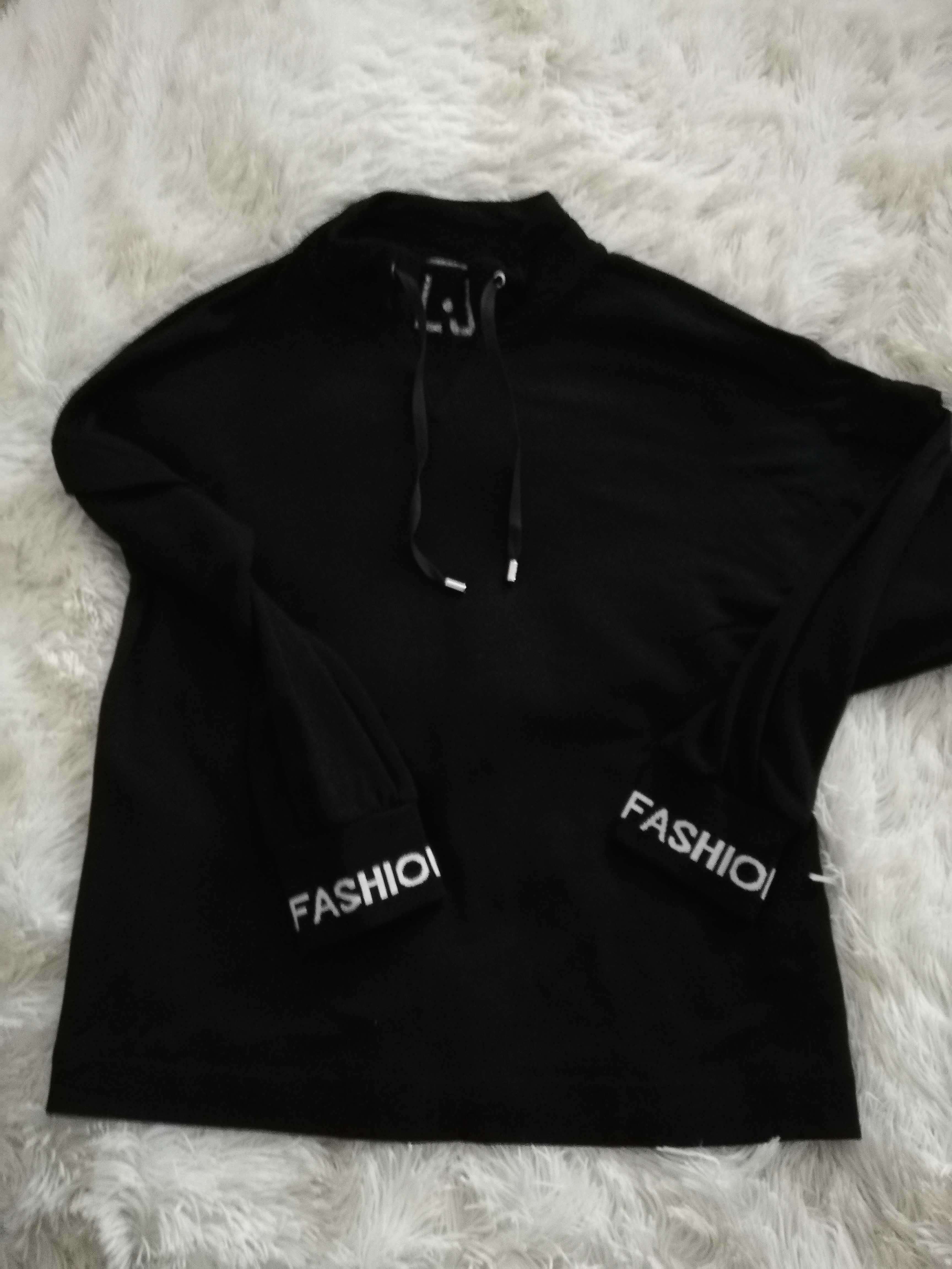 czarna bluzka LIU JO Milano fashion M L 38 40