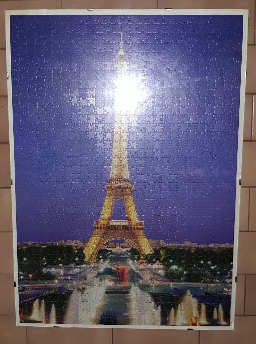 Puzzle (Torre Eiffel) fluorescente