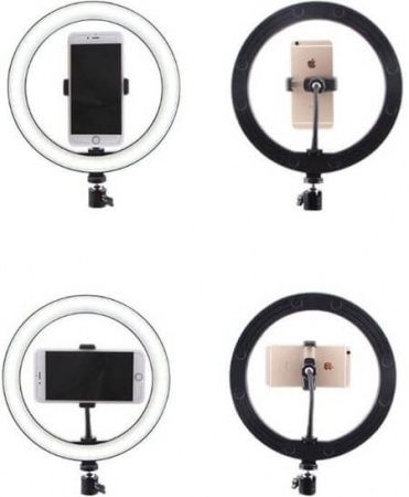 Кольцевая лампа Ring Fill Light 26см с креплением для телефона
