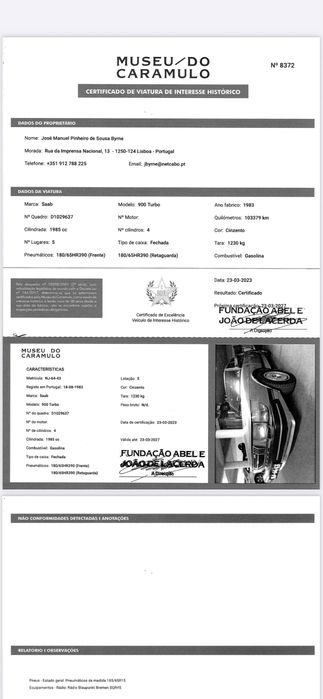 SAAB 900 Turbo, 1983, 106.000km
