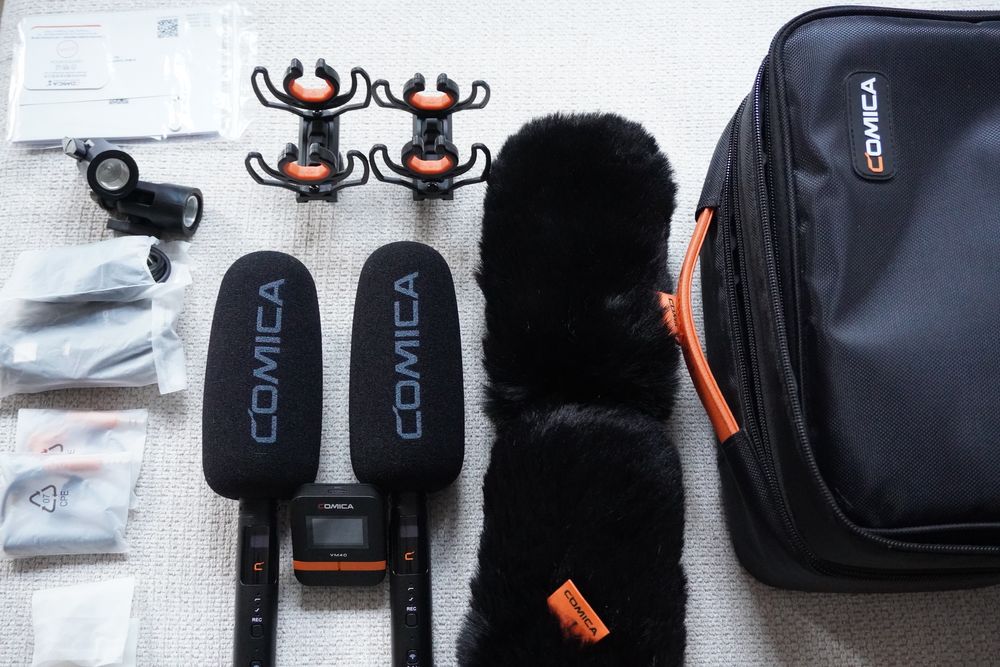 Comica CVM-VM40 Combo – Bezprzewdowe mikrofony pojemnościowe | shotgun