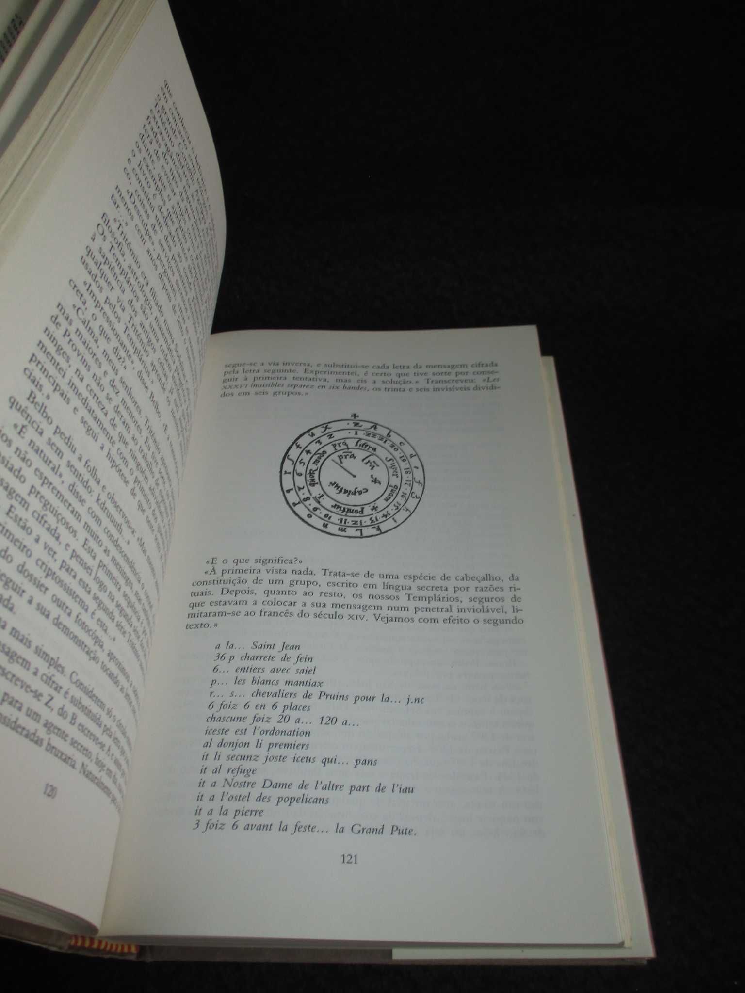 Livro O Pêndulo de Foucault Umberto Eco Círculo de Leitores