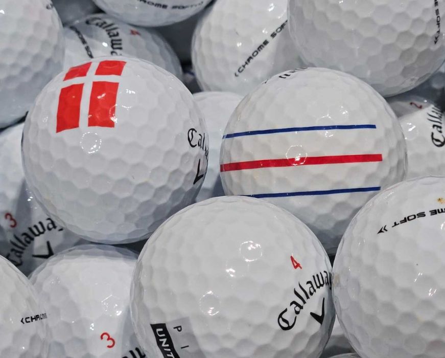 20szt Callaway Chrome Soft / Soft X mix piłki golfowe triple track