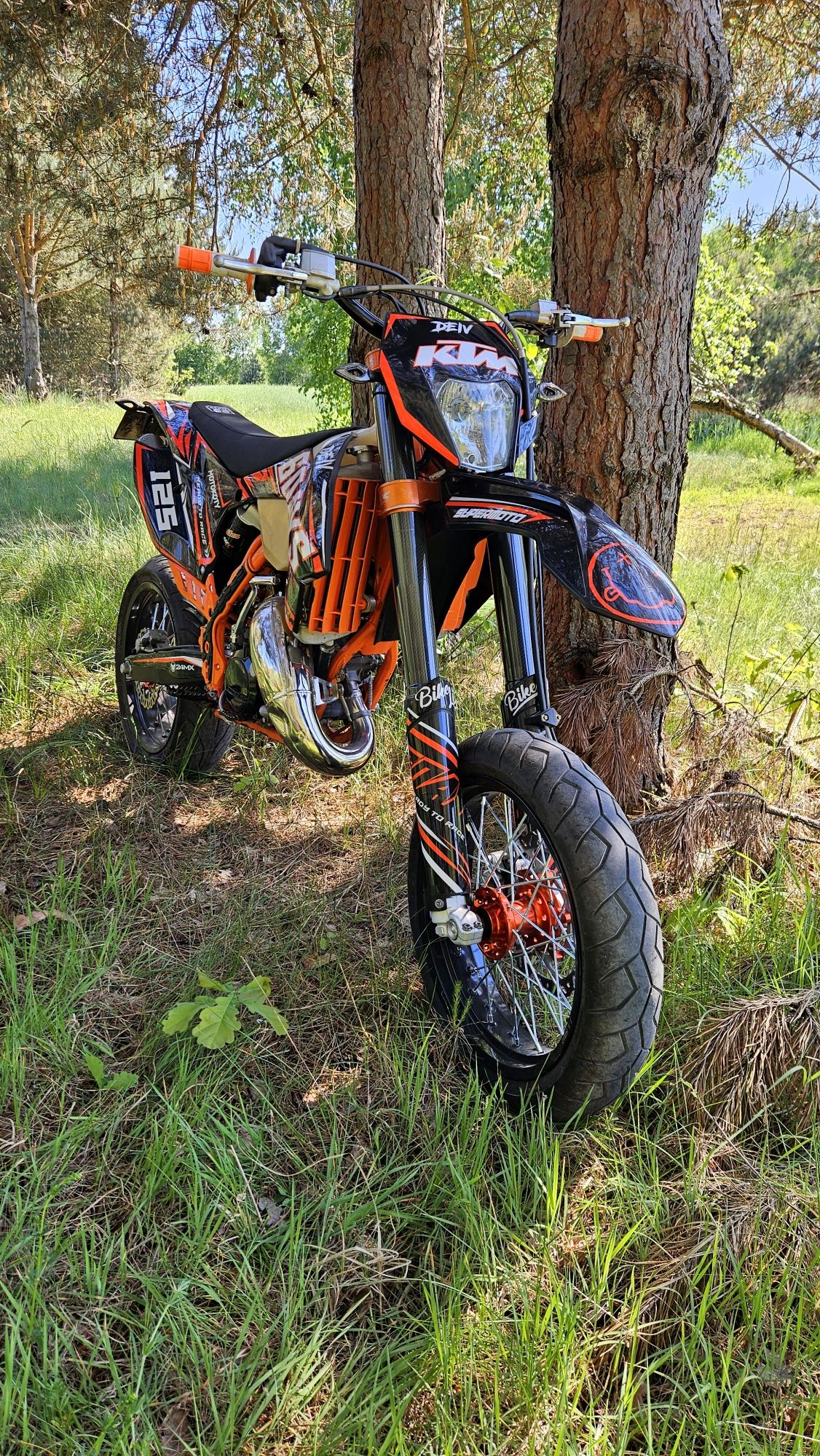 KTM EXC 125 supermoto sm super Six days