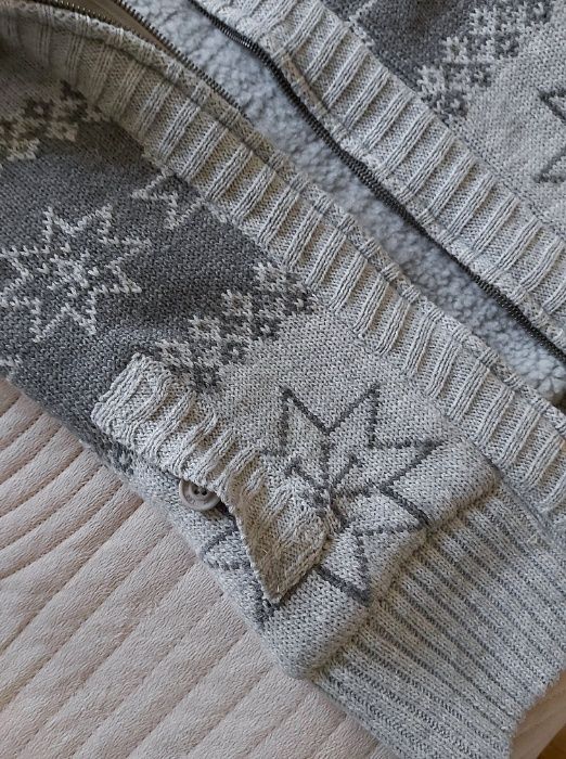 LEE COOPER markowy ocieplany sweter damski STAN IDEALNY!