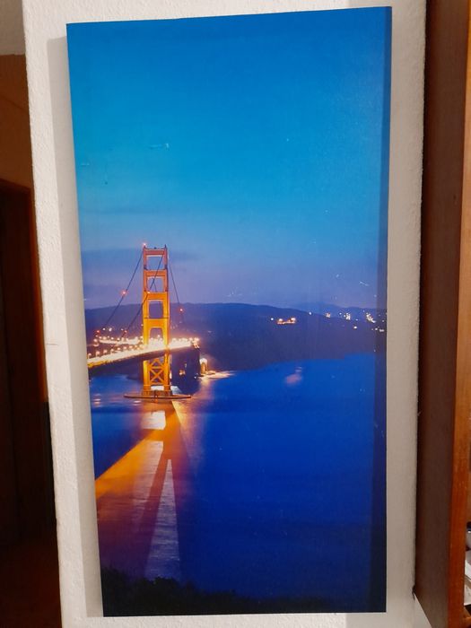 Quadro/ Tela/ Moldura Golden Gate