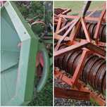 Waly posiewne 6 m. Rozsiewacz Amazone 804 r otwierany hydrauliczne