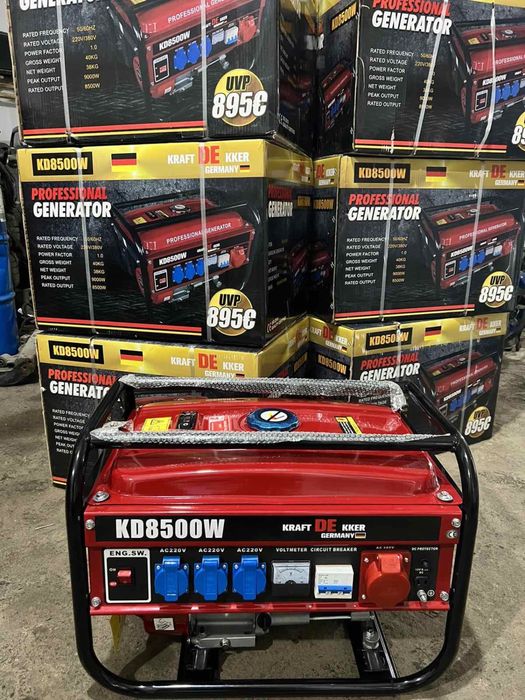 Электрогенератор Kraft Pro Германия KD8500W Электростанция Генератор