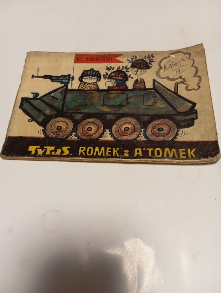 Komiks Tytus Romek i Atomek księga IV 1973 r. wydanie 2