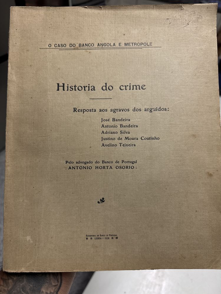 Livro crime 1928