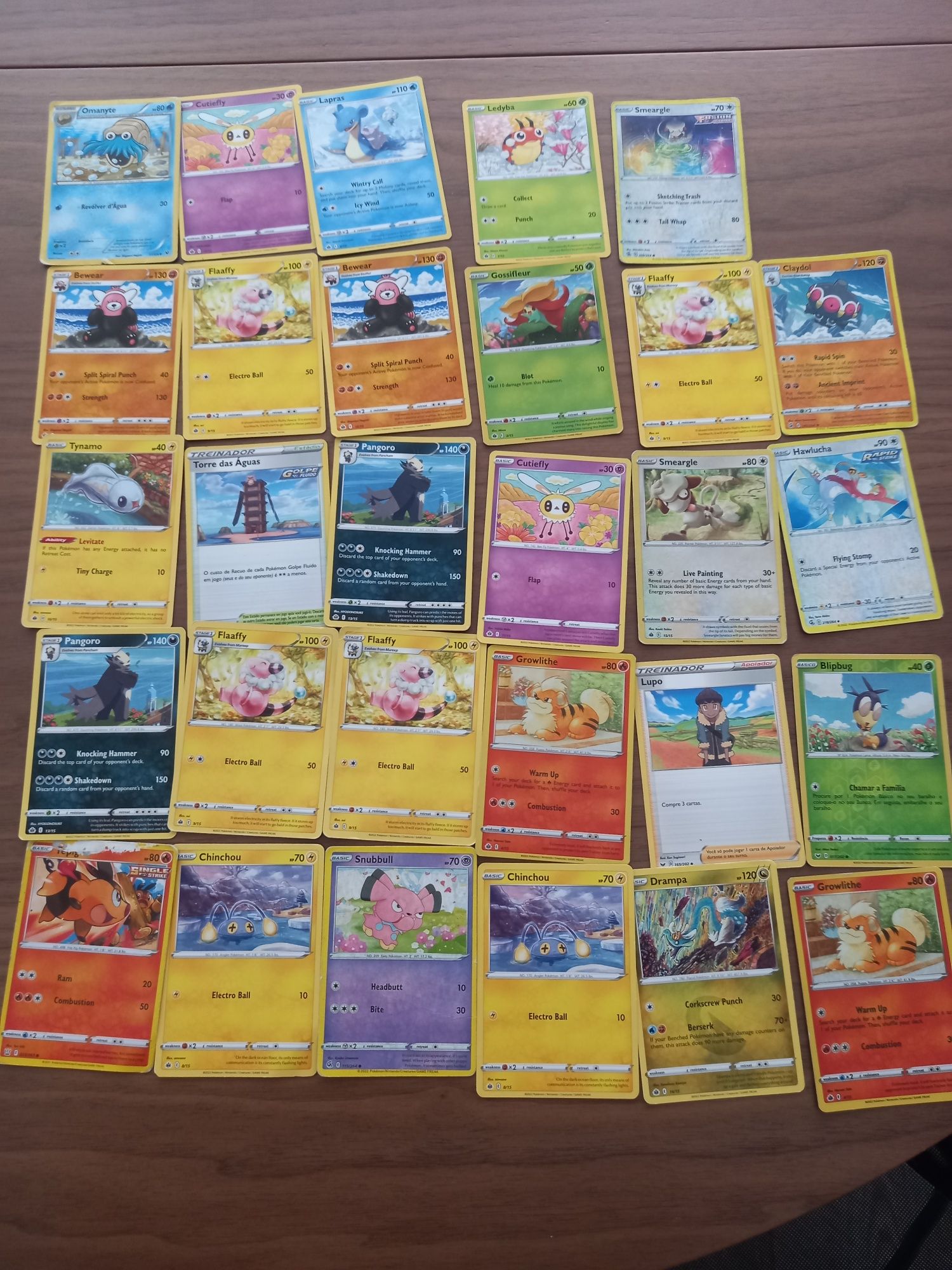 Cartas originais pokemons NOVAS