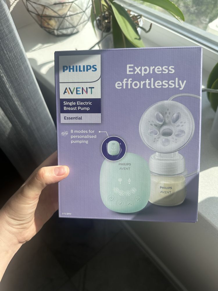Елект. молоковісмоктувач Philips ПОДАРУНОК пакети для молока/вкладки