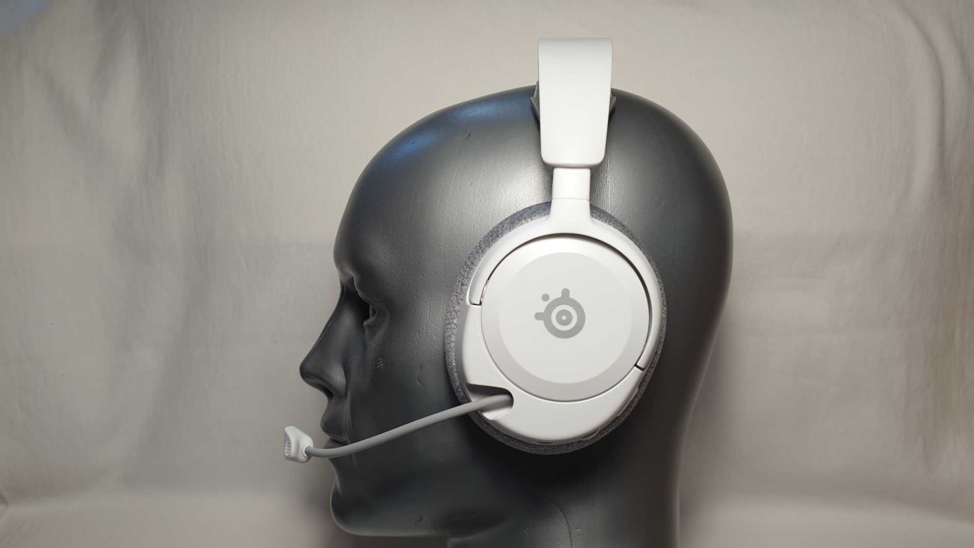 Słuchawki przewodowe SteelSeries Arctis Nova 1 WHITE - NOWE.