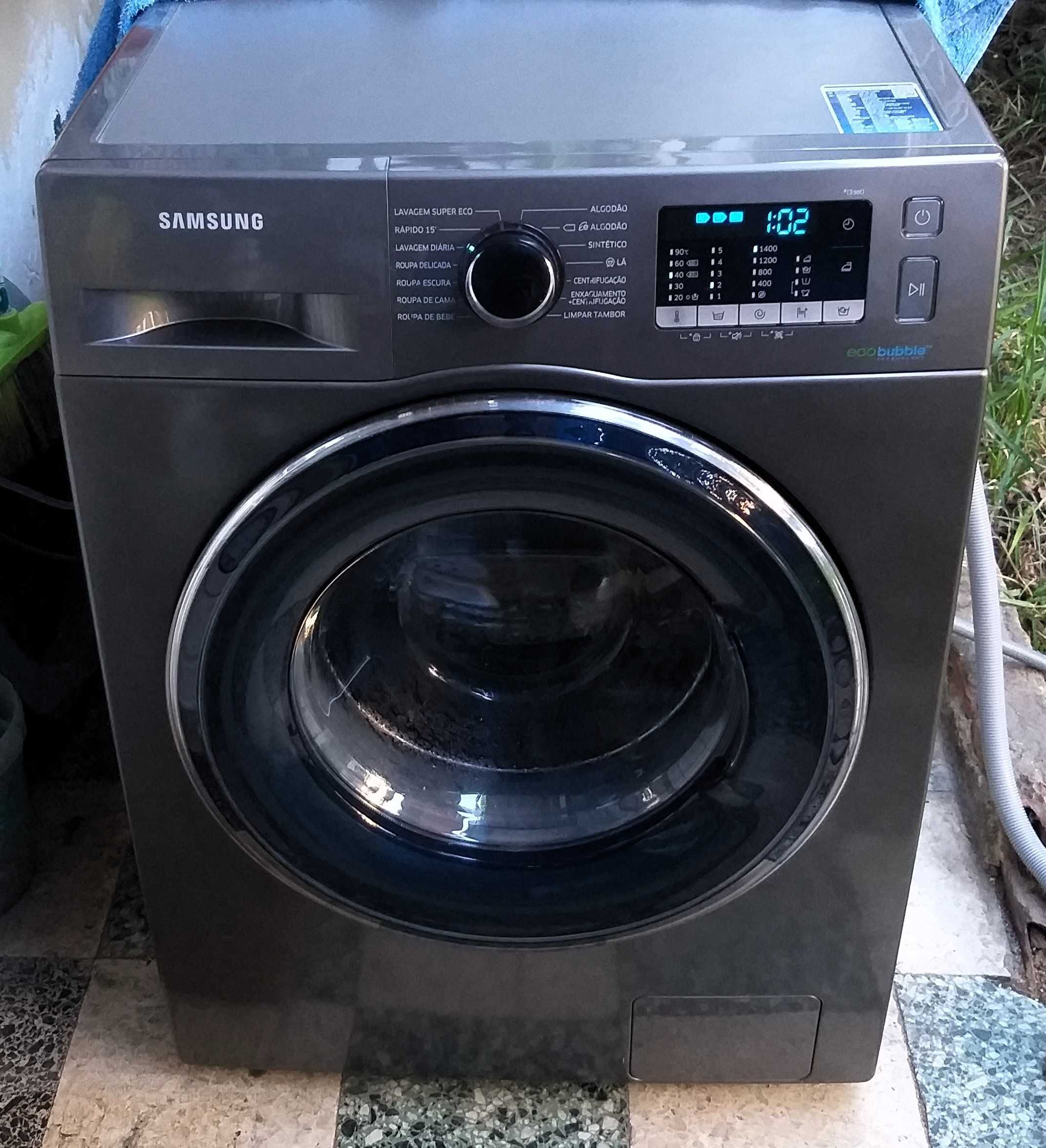 Máquina de Lavar Roupa Samsung 8 kg eco bubble A+++